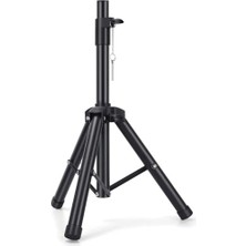 Odea Profesyonel Taşınabilir Hoparlör Stant Ayarlanabilir Uzatma 76CM Ila 111CM Pa Dj Kısa Tripod Standı Mini Hoparlör Standı Uyumlu Ekleme Emniyet Pimi Hoparlör Ayak J-01