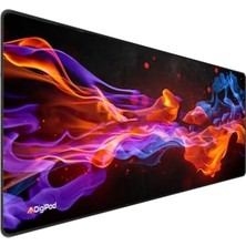 Odea Digipod Gaming Mousepad Oyuncu Mouse Pad Speed Kumaşlı 90X40 Xxl Büyük Oyuncu Mousepad Kaymaz Taban Dikişli 4mm Kalınlık Dikişli Kenar Su Tutmaz Silinebilir