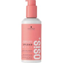 Odea + Upload Volume Cream – Lightweight Volumizing Hair Treatment – Conditioning Style Control And Volume Effect - Blow Dry Heat Protection, 6.75 Oz