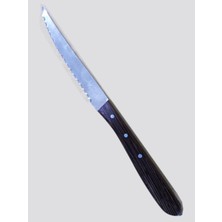 Russet Steak Biftek Bıçağı Tırtıklı Bıçak Toplam Uzunluk 22 cm
