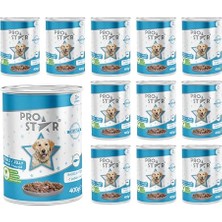 Odea Yetişkin Köpek Balıklı ve Jöleli Konserve  400 gr x 12 Adet
