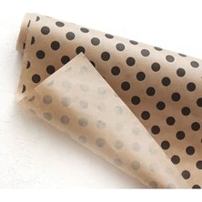 Odea 5 Adet Ambalaj Kağıdı, Hediye Paket Kağıdı, Kraft Puantiye (70X100CM) | Hediye Paketi, Ambalaj Kaplama Kağıdı, Büyük Boy Paketleme Kağıdı, Kraft Kağıt, Hediye Kutusu Ambalaj Kağıdı