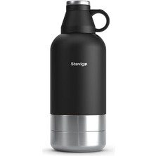 Aesco 4 Multi-Cup Çelik Termos 1,9 Lt. Black ST-212