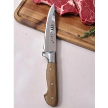 Russet Lazreis Kurban Bıçağı No1, El Yapımı Paslanmaz Çelik Bıçak 14CM