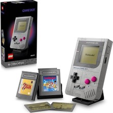 Odea LEGO Game Boy 72046 – Yetişkin Nintendo Hayranları Için Gerçeğe Yakın Taşınabilir Oyun Konsolu Replikası, Koleksiyonluk ve Yaratıcı Model Yapım Seti, Dekoratif Hediye Fikri (421 Parça)