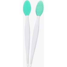 Odea Buffer® 2 Adet Dudak Burun Fırçası Peeling Etkili Gözenek Siyah Nokta Temizleyici Akne Giderici Çift Fırça
