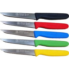 Sürbısa Sürbisa 61004-LZ Sebze Bıçağı (Lazerli Tırıktıklı Ağız) 9,5 cm (Renk Seçenekli)
