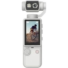 Odea Q8 4K Ultra Hd Taşınabilir Vlog Spor ve Aksiyon Kamerası 2.0" Döndürülebilir IPS Ekran Beyaz