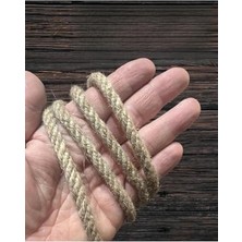 Odea Jüt Halat Dekor Ipi 6 mm 50 Metre - Doğal Kendir Ip Kedi Tırmalama ve Dekorasyon Ipi, JT6MM50