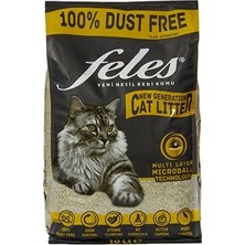 Odea Feles Tozsuz Kedi Kumu Poşet 10 Lt