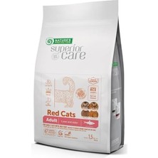 Odea Nature's Protection Superior Care Kızıl/kahverengi Tüylü Kediler Için Tahılsız Ringa Balıklı Kedi Sı 1,5 kg