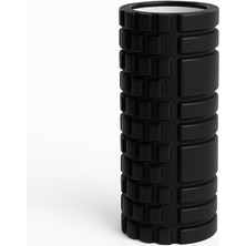 Odea Sunyo Foam Roller Masaj Rulosu – Yo, Pilates, Fitness ve Fizyoterapi Için Eva Köpük Masaj Aleti (33X14 Cm) (Siyah)