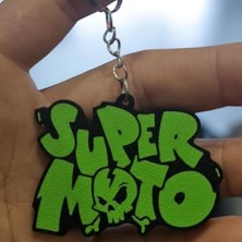 Alaswan Super Moto Sevimli Figür Karakter Anahtarlık