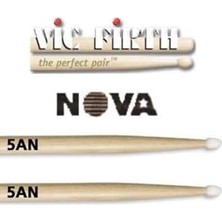 Odea Vıcfırth N5AN Baget(Çift) Nova 5A Nylon Tıp, Hıckory, 16"X0.565" Baget Nova (Çift) 5A Nylon