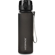 Odea Spor Içecek Şişesi 500 ML/800 Ml/1 L, Sızdırmaz, Tritan Nane Bisfenol A Içermez, Bisiklet, Fitness, Dış Mekan Için Su Şişesi, Classic Black, 500ML