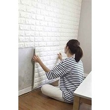 Yenilig Dekorasyonda Pratik Çözümler: 5 Adet 3D Tuğla Desenli Duvar Panelleri ile Evinizi Yenileyin