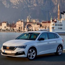 Aesco Güneşlik Tutucu Klipsi Kanca Gri 4G0857562 Skoda Scala ile Uyumlu 2019-2023