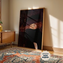 Persona Istanbul Gustav Klimt "dame Mit Hut Und Federboa" - Sanat Posteri (Çerçevesiz)