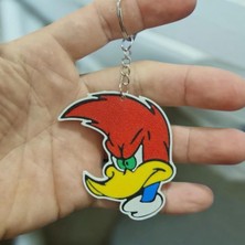 Alaswan Woody Woodpecker Sevimli Karakter Anahtarlık