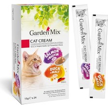 Odea Garden Mix Kedi Kremasi Xxl Somon+Ördek 15GR*24