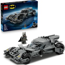 Nacario LEGO Dc Batman Batman ve Superman Batmobile 76331-9 Yaş ve Üzeri Erkek ve Kız Çocuklar Için Kumaş Pelerinli, Zırhlı Hatıra Minifigürü Içeren Yaratıcı Oyuncak Yapım Seti, Hediye Fikri (220 Parça)