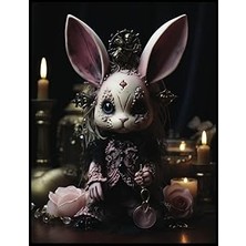 Nacario Gothic Pastel Stuffed Bunny Voodoo Doll, Design 3 (Sketchbook): Embrace The Dark Whimsy And Unleash Your Creativity