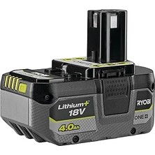 Nacario Ryobı RB1840X 18V One Plus Lityum Artı 4.0AH Kompakt Pil, Siyah