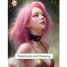 Nacario Sketch Book: Notebook For Drawing, Writing, Painting, Sketching, Doodling Or Journaling, 120 Pages, 8.5X11 (Premium Girl Cover Vol.2) (Spanish Edition)