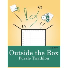 Nacario Independently Published Outside The Box Puzzle Triathlon, L3 Hard: Frame, Outside And Sandwich Sudoku Number Games
