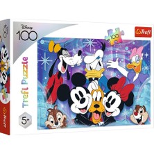 Nacario Trefl 100 El. W Świecie Disneya Jest Wesoło [puzzle]