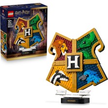 Nacario LEGO Harry Potter Hogwarts Bina Arması 76462-12 Yaş ve Üzeri Kız ve Erkek Çocuklar Için Binaları Temsil Eden Hayvanlar Içeren Yaratıcı Oyuncak Yapım Seti, Hediye Fikri (545 Parça)