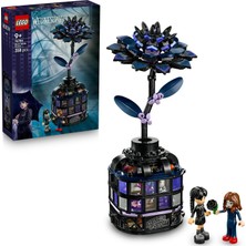 Nacario LEGO Wednesday Siyah Yıldız Çiçeği 76784 – 9 Yaş ve Üzeri Çocuklar Için Cadılar Bayramı Temalı Koleksiyonluk Çiçek Modeli, Dekoratif Sergileme Oyuncağı ve Yapım Parçalı Eğlence Seti (358 Parça)