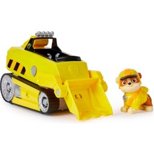 Nacario Paw Patrol Jungle Pups Rubble Figürlü Gergedan Aracı (Temel Araç), 3 Yaşından Büyük Çocuklar Için Oyuncak
