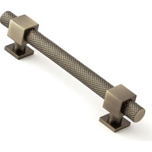 Nacario Martel Antik Metal Kulp 128 mm Mobilya Çekmece Dolap Kapak Kolu Dayanıklı Kulbu Kulpu Tasarım