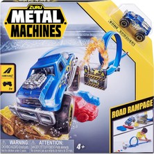 Nacario Zuru Metal Machines S1 Kızgın Yol Oyun Seti 360° Loop, Güçlü Fırlatıcı ve 3 Adet Parçalanabilir Araç Içeren Aksiyon Pist Seti