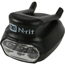 Nacario N-Rit Unisex Lamba Ultra Bright - Iki Modlu 3 LED Şapka Lambası, Siyah, Tek Beden, S, M, L Veya Xl, 200274
