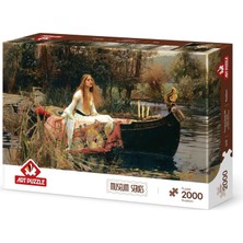 Nacario Art Puzzle Shalott LEYDISI,1888 2000 Parça Puzzle