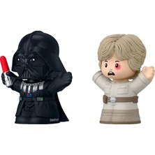 Nacario Fisher-Price Hayranlar Için Özel Little People Collector Star Wars: I Am Your Father Seti, Sergileme Kutusunda Darth Vader ve Luke Skywalker Figürleri, JFW74