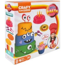 Nacario Sunman S00002013 Crafy Nefis Pasta Oyun Hamur Seti 17 Parça 200 gr