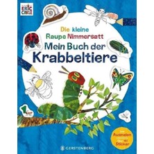 Nacario Die Kleine Raupe Nimmersatt - Mein Buch Der Krabbeltiere: Mit Über 100 Stickern Und Zum Ausmalen