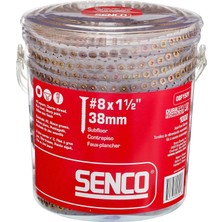 Nacario Senco Kuru Inşaat Nr. 8 Zeminler Için Ahşap Kutu Başına (Gereç Vida (1.000)