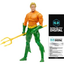 Nacario Mcfarlane Toys - Dc Direct Aquaman (Dc Classic) 7" Dijital Koleksiyonluk Aksiyon Figürü