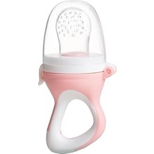 Nacario Babyjem Silikon Uçlu Meyve Sebze Emziği - Pembe Çok Renkli 8681049216007