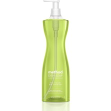Nacario Method Bulaşık Sabunu Sıvısı, Bitkisel Bazlı Bulaşık Deterjanı, Sert Yağı Keser, Parlak Bir Temizlik Için, Misket Limonu + Deniz Tuzu Kokusu, 532 ml Sabun Pompası Şişesi, 1 Paket