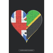 Nacario Planner: British Tanzanian Flag United Heart Jigsaw Puzzle Flags Of Great Britain Tanzania