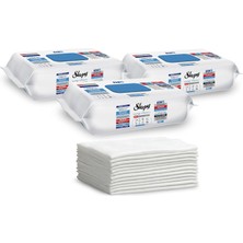 Nacario Sleepy Easy Clean Premium Çamaşır Suyu Katkılı Yüzey Temizlik Havlusu Mendili 3X100 (300 Yaprak)