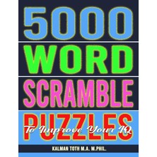 Nacario 5000 Word Scramble Puzzles To Improve Your Iq