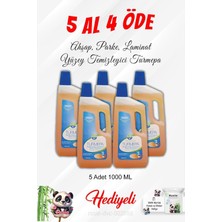 Nacario Ahşap, Parke, Laminat Temizleyici Turmepa 5 Al 4 Öde 1000 ml ve Rosie Pamuk