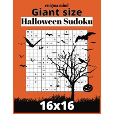 Nacario Independently Published Enigma Mind Giant Size Halloween Sudoku 16X16