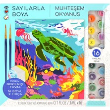 Nacario Craft And Arts Numaralarla Boya Seti Amazing Ocean 9207